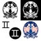 Zodiac Gemini Icons