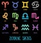 Zodiac signs: aquarius, virgo, capricorn, sagittarius, aries, gemini, scorpio, libra, leo, pisces, taurus, cancer