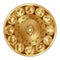 Zodiac signs on a gold disk