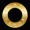 Zodiac Signs On Golden Ring