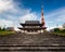 Zojo-ji Temple and Tokyo Tower in the Morning, Tokyo