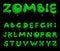 Zombie alphabet