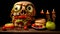 Zombie Burger: A Ghastly Delight for the Fearless Foodie