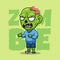 Zombie Creative Halloween Cartoon Character