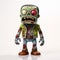 Zombie Figurine: Patrick Brown Style Vinyl Toy With Gadgetpunk And Toycore Elements