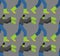 Zombie pattern seamless. Zombies background. Undead texture