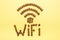Zone wifi of a cafeteria or coffee shop. We have a wifi