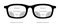Zones of vision in progressive lenses Fields of view Eye frame glasses diagram fashion accessory medical illustration
