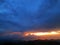 Zonsondergang bij El Dorado lodge / Sunset El Dorado lodge; Sierra Nevada; Colombia
