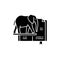 Zoology line icon. Isolated vector element.