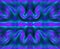 ZOOM EFFECT ON BLUE AND PURPLE REPEAT PATTERN