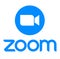 Zoom logo, video, call application, camera vector icon