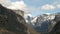 Zoom Out From Halfdome To Wide Shot Of Valley