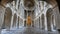Zoom in shot of the royal chapel in the palace of Versailles