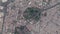 Zoom in from space and focus on Vietnam Ho Chi Minh City.