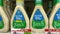 Zooming in on bottles of Kens Ranch Salad Dressing at a Publix grocery store