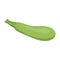 Zucchini icon in a flat design on a white background. Vector illustration