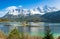 Zugspitze and lake Eibsee