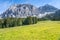 Zugspitze massif in Bavaria, Germany