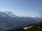 Zugspitze massif from Kramerspitz mountain, Bavaria, Germany