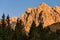 Zugspitze Mountain in the sunset, Germany