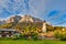 Zugspitze peak and Alps mountain, Garmisch Partenkirchen, Germany