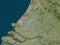 Zuid-Holland, Netherlands. Low-res satellite. No legend