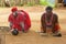 Zulu tribal dance in South Africa