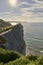 Zumaya rock formations on the coast. Flysch