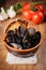 Zuppa di cozze - Impepata di Cozze - mussel soup