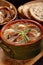 Zurek traditional polish easter soup with white sausage