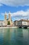 Zurich across Limmat river