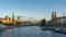 Zurich city skyline with view of Limmat river with landmark buildings in Zurich, Switzerland