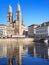 Zurich, the Great Minster Cathedral