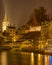 Zurich, Limmat River, November Evening