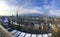 Zurich panorama with clear sky, Zurich, Switzerland