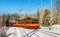 Zurich S-Bahn on the Uetliberg mountain