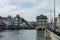 Zurich, Switzerland- august 22, 2010: View of embankment Limmat