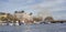 Zurich, view towards the Bellevue across the Limmat river