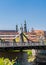 Zwickau Skyline Paradise Bridge east germany