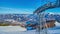 Zwolferhorn cable car, St Gilgen, Salzkammergut, Austria