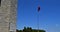 Ã‡anakkale monument of martyrs, Turkish flag