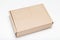 Ð’elivery box, cardboard parcel. Carton cargo. Copy space for text. Mockup