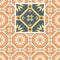 ÐŸSeamless floral Renaissance style vector square pattern