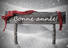 圣诞节标志bonne Annee意味新年 雪 雪花库存例证 插画包括有 圣诞节标志bonne Annee意味新年 雪 雪花库存例证 插画包括有