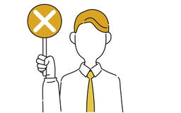 顔なしのポーズイラスト サラリーマンの上半身 不正解を示す Stock Illustration Illustration Of Hair Bust 顔なしのポーズイラスト サラリーマンの上半身 不正解を示す Stock Illustration Illustration Of Hair Bust