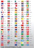 105 Country Flags Royalty Free Stock Photo 105 Country Flags Royalty Free Stock Photo