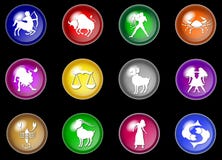 Colorful zodiac disk stock illustration. Illustration of signs - 5552264
