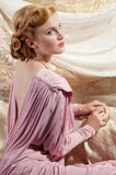 1940s Style Pin-Up Shot Of Beautiful Young Woman Royalty Free Stock Photo 1940s Style Pin-Up Shot Of Beautiful Young Woman Royalty Free Stock Photo
