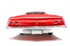 1962 Chevrolet Belair Metal Scale Toy Car Fisheye Backview 2 Stock Photo 1962 Chevrolet Belair Metal Scale Toy Car Fisheye Backview 2 Stock Photo